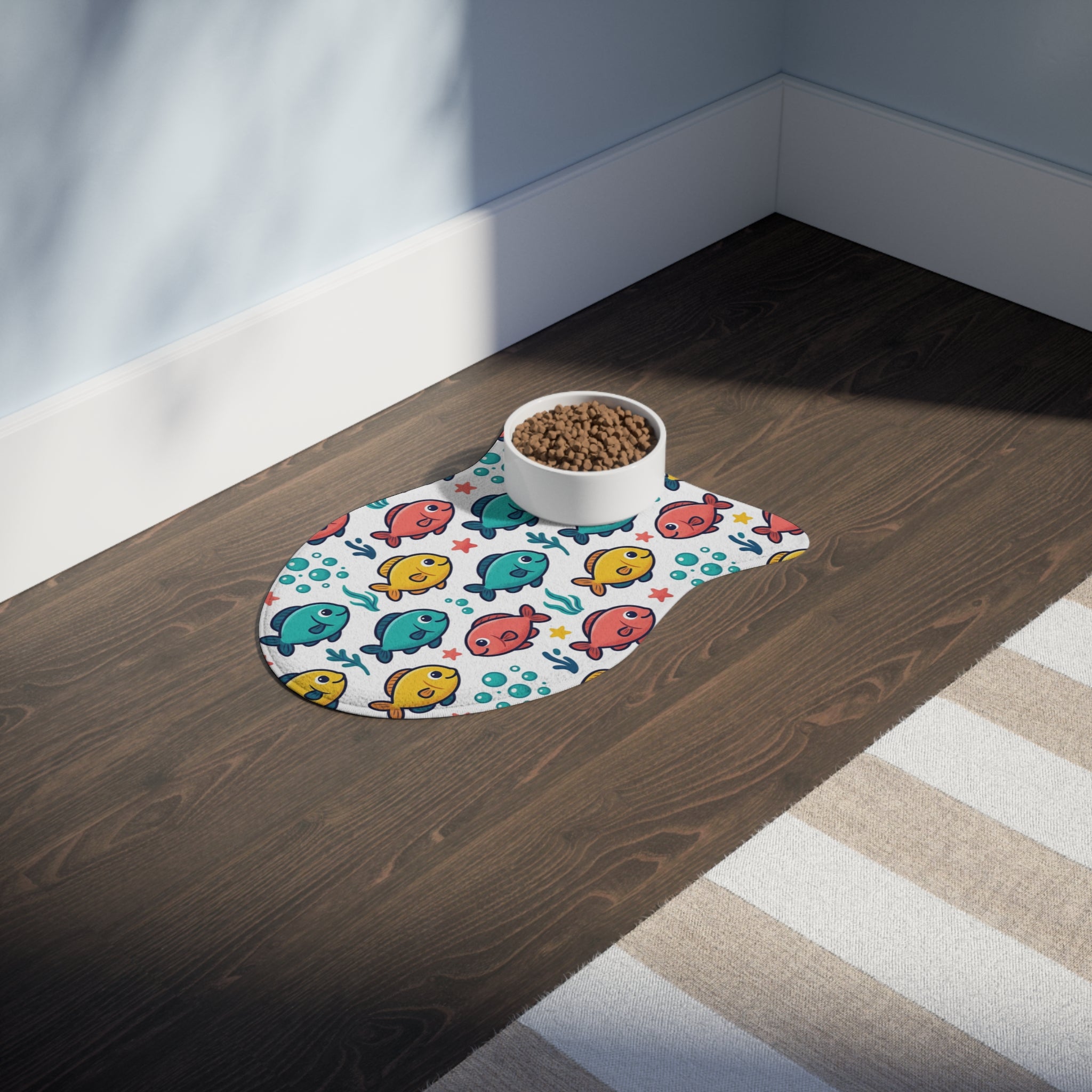 cat and dogs feeding pad